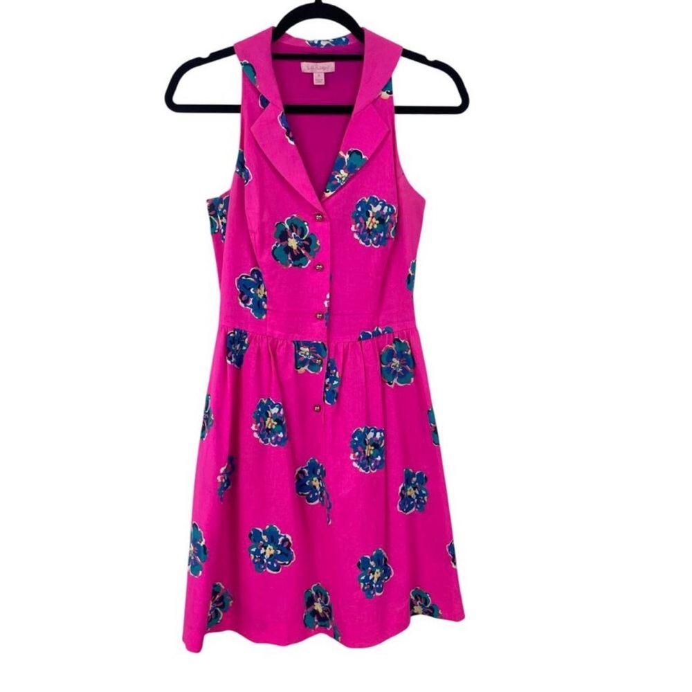Lilly Pulitzer Sherlynn Dress in Mambo Pink